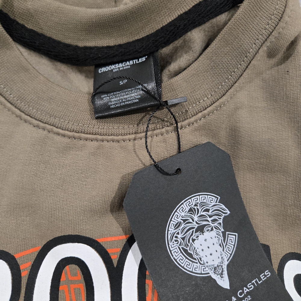 Crooks & Castles Men's Brown Sweatshirt - Picture 5 of 5